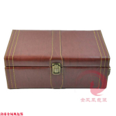 树皮纹窄版红酒盒