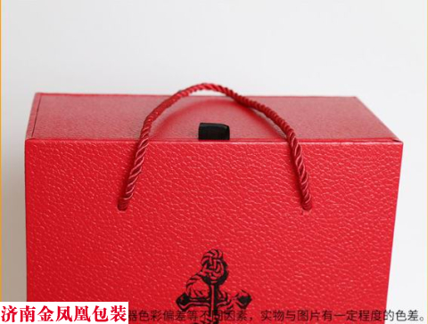 红色双支纸盒 红色双支纸盒 红酒包装盒