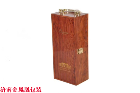 黄檀烤漆单支木盒 红酒包装盒